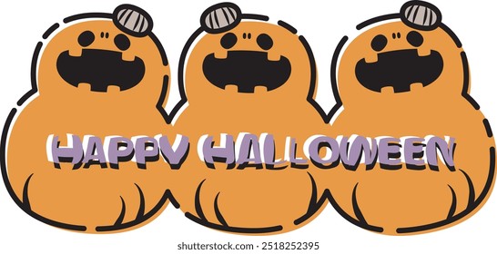 Jack O'Lantern Frame Set 5