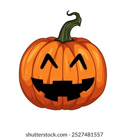 jack o'lantern illustration. imagens produzidas sem o uso de qualquer forma de software de IA