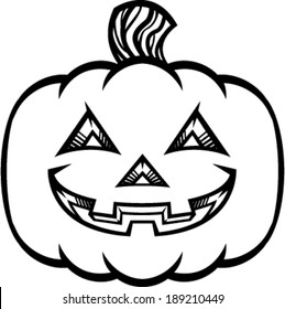 Jack O'Lantern vector illustration