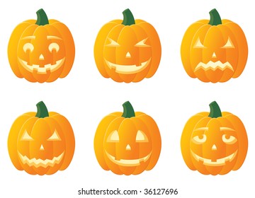 Jack O'Lanterns for Halloween, illustration