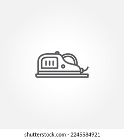 plantilla de logotipo de ilustración de vector de icono de plano de jack para muchos fines. Aislado sobre fondo blanco.
