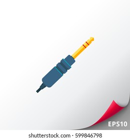Jack plug icon