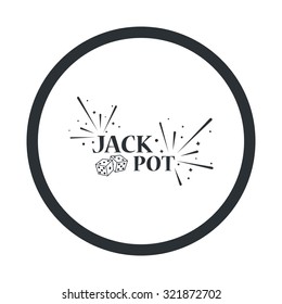 Jack Pot Icon. 
