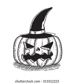 Jack pumpkin Halloween