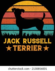 Jack Russell Terrier dog lovers t-shirts design