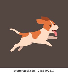 Jack Russell Terrier Vector Illustration in Various Poses