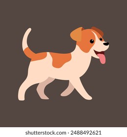 Jack Russell Terrier Vector Illustration in Various Poses