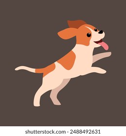 Jack Russell Terrier Vector Illustration in Various Poses