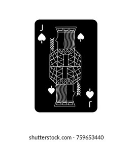jack of spades french playing cards related icon icon image 