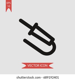 Jack vector icon, illustration symbol