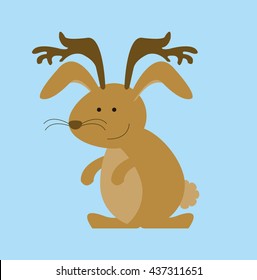 Jackalope Vector