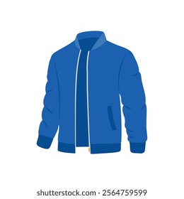 Jacket , Autumn Isolated Vector Illustration