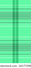Jacket background plaid textile, scrapbooking texture vector pattern. Handkerchief seamless tartan check fabric in green color palette.