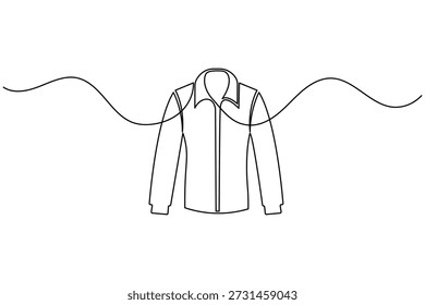 Jacket continuous one line