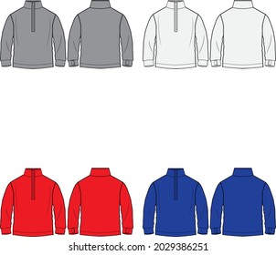 Moda de la chaqueta plantilla editable