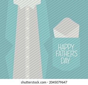 jacket and fathers day lettering
