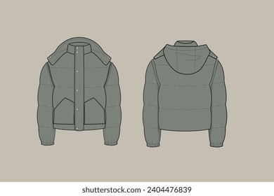 A jacket is a garment for the upper body, usually extending below the hips. A jacket typically has sleeves and fastens in the front or slightly on the side.
