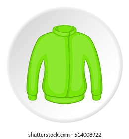 Jacket icon. Cartoon illustration of jacket vector icon for web