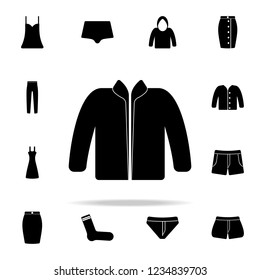 jacket icon. Clothes icons universal set for web and mobile
