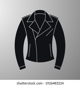 jacket icon. fashion sign. vector illustration