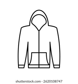 jacket icon. fashion sign. vector illustration