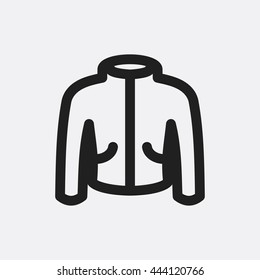 Jacket icon illustration isolated vector sign symbol