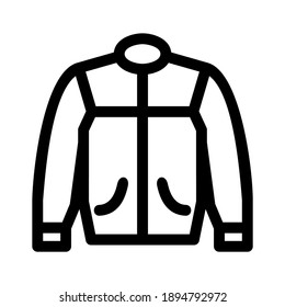 jacket icon or logo isolated sign symbol vector illustration - high quality black style vector icons
