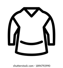 icono de chaqueta o logotipo símbolo de signo aislado ilustración vectorial de alta calidad estilo negro iconos vectoriales

