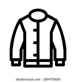 jacket icon or logo isolated sign symbol vector illustration - high quality black style vector icons
