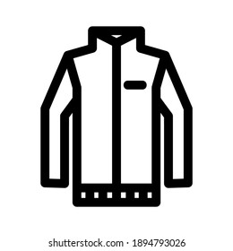 jacket icon or logo isolated sign symbol vector illustration - high quality black style vector icons
