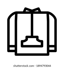 jacket icon or logo isolated sign symbol vector illustration - high quality black style vector icons
