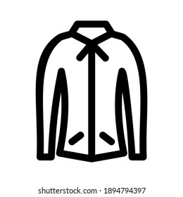 jacket icon or logo isolated sign symbol vector illustration - high quality black style vector icons
