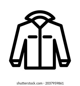 jacket icon or logo isolated sign symbol vector illustration - high quality black style vector icons
