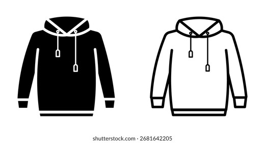 Icono de la chaqueta fijado en el fondo blanco