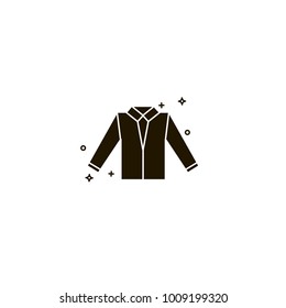 jacket icon. sign design