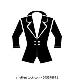 jacket icon vector art eps image logo sign flat design app