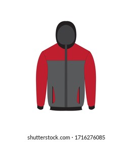 jacket icon vector colorful illustration. Jacket sign on white background