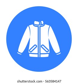 Jacket icon of vector illustration for web and mobile
