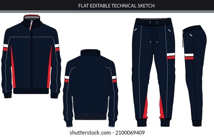 Premium Vector  Vector illustration of sport jacket.