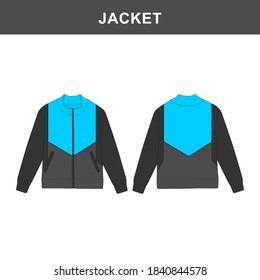 Jacket Minimalis and Moedern Color Full Mockup Template Commercial Use