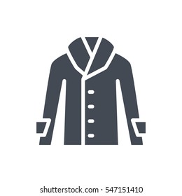 Jacket silhouette icon