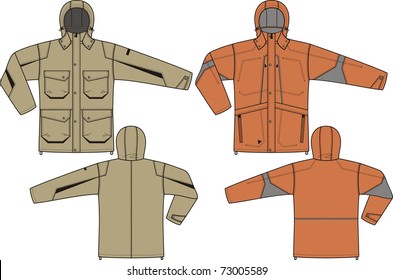 Jacket sports with a long sleeve and pockets