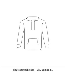 Jacket symbol icon,logo illustration design template.