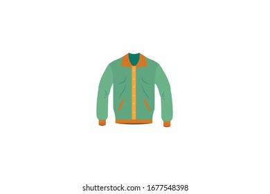 Chaqueta Para Objeto Ilustración Vector En Viaje