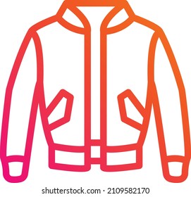Jacket Vector Icon Design Illustration