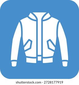 Ilustración de diseño de icono de Vector de chaqueta