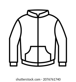 jacket vector icon element for websites
