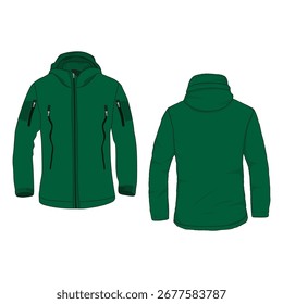 Imagem E Ilustração De Vetor De Jaqueta 