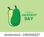 Jackfruit Day. July 4. Eps 10.