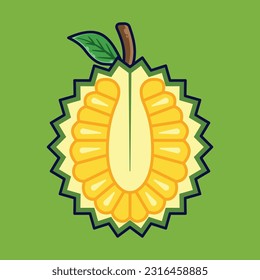 Ilustración del icono del vector de dibujos animados de frutos de cáscara. Vector Premium Aislado Con Icono De Fruta Alimentaria. Estilo de caricatura plano adecuado para la página de aterrizaje web, pancarta, adhesivo, fondo